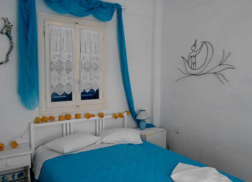 Angeliki Pension Katápola Exterior foto